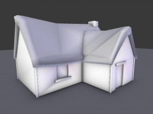 medieval farm house 2 Modelo 3D