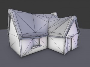 medieval farm house 2 Modelo 3D