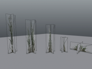tall grass pack Modelo 3D