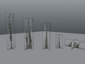 tall grass pack 3D Model