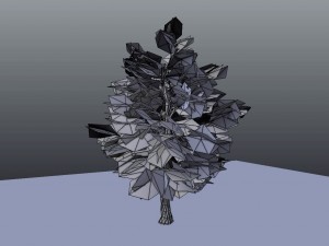 sycamore tree 3D 模型