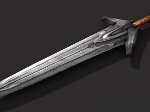 medieval sword pack 1 Modelo 3D