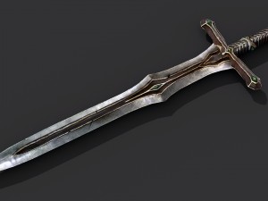 medieval sword pack 1 Modelo 3D