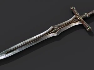 medieval sword pack 1 3D Model