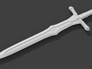 medieval sword pack 1 Modelo 3D