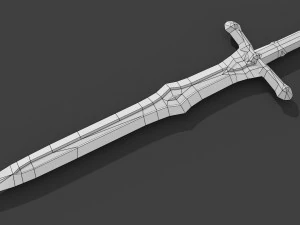 medieval sword pack 1 3D Model