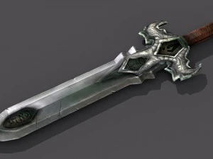 medieval sword pack 1 3D Model