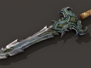 medieval sword pack 1 3D Model