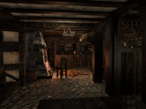 medieval city tavern 3D Модель