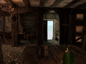 medieval city tavern 3D Модель