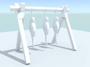 hanging birds Modelo 3D