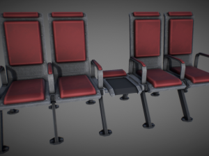 industrial chair modular pack Modelo 3D