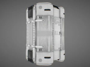 Science-Fiction-Container 01 3D Modell