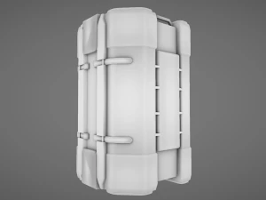 Science-Fiction-Container 01 3D Modell