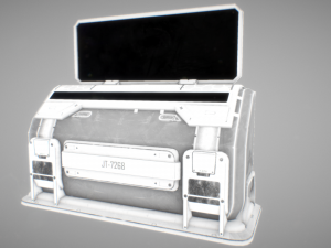 sci fi console 01 Model 3D