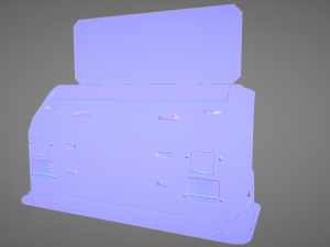 sci fi console 01 Model 3D