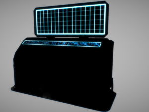 sci fi console 01 Model 3D