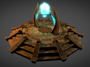 desert portal 3D Модель