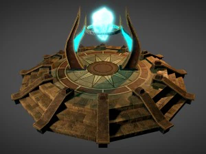 portal do deserto Modelo 3D