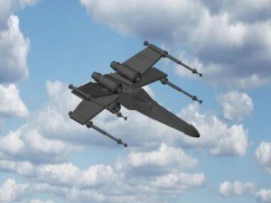 3d military fighter jet model 3D Model