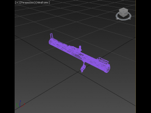 3d rocket launcher model 3D Model