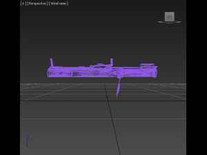 3d rocket launcher model 3D Model