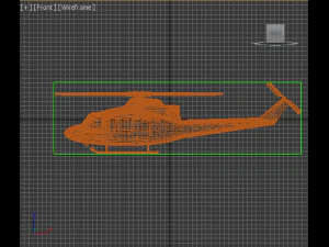 3d civilian helicopter model 3D Model
