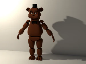 프레디 프레디의 5박 3D 모델
