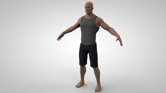 peoplespotsman 3D Модель .c4d .max .obj .3ds .fbx .stl .blend 
