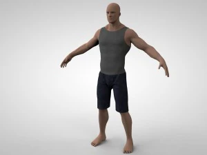 PeopleSpotsman Modello 3D