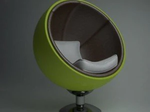 अंडे की कुर्सी 3D मॉडल