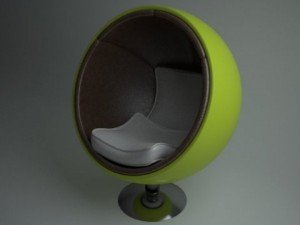 egg chair 3D Model