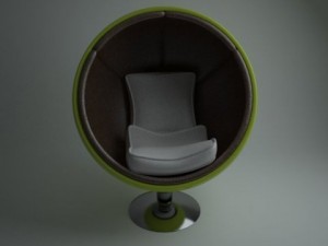 egg chair 3D Model