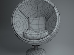 egg chair 3D Model
