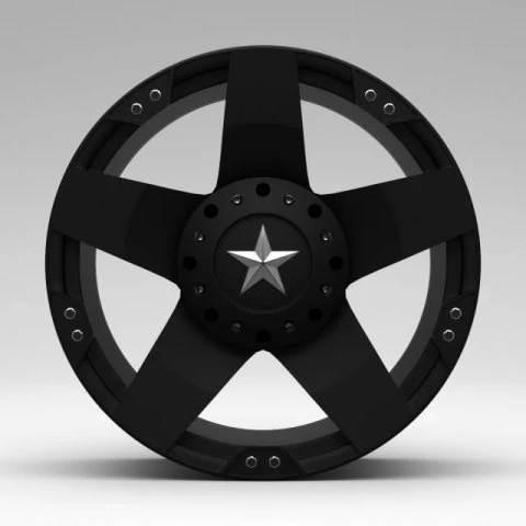 kmc xd775 rockstar dragster rim 3D Model .c4d .max .obj .3ds .fbx .stl .blend