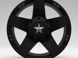 aro dragster kmc xd775 rockstar Modelo 3D