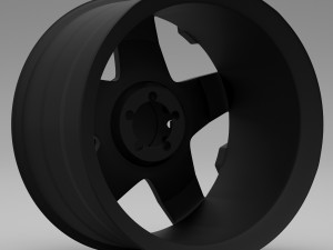 kmc xd775 rockstar dragster rim 3D 模型