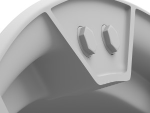 kmc xd775 rockstar dragster rim 3D Model