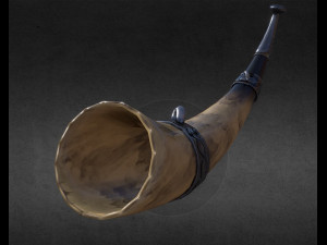 horn music berrante 3D-Modell