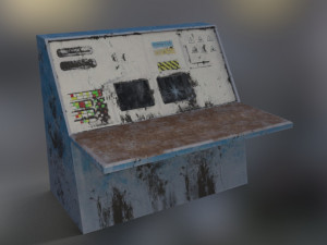 old techycomputer rustydirty Modelo 3D