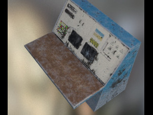 old techycomputer rustydirty Modelo 3D