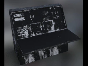 old techycomputer rustydirty 3D Model