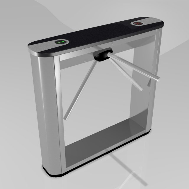 turnstile perco ttd-03-1 Modelo 3D .c4d .max .obj .3ds .fbx .stl .blend 