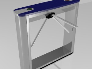 turnstile perco ttd-03-1 Modelo 3D