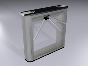 turnstile perco ttd-03-1 Modelo 3D