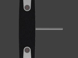 turnstile perco ttd-03-1 3D Model