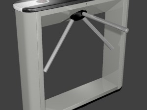 turnstile perco ttd-03-1 Modelo 3D