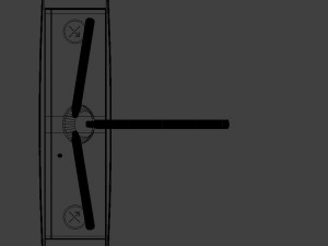 turnstile perco ttd-03-1 Modelo 3D