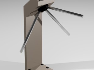 turnstile perco ttr-04-1 3D मॉडल