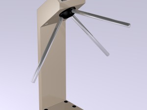 turnstile perco ttr-04-1 3D Model